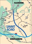 VDOT Smart Road Map