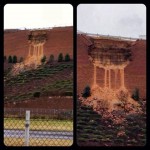 South Peak wall collapse