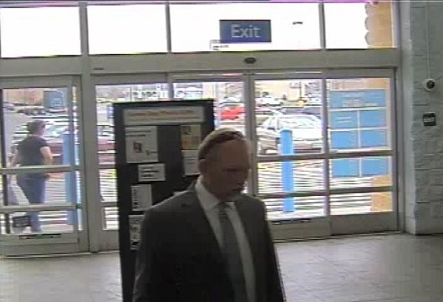 Suspect 1 Fairlawn Wal-Mart Security Footage