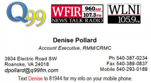 Denise Pollard - WSLQ / WFIR / WLNI