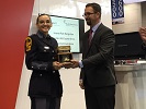 Trooper Pam Neff (left) at the International Chiefs of Police Conference