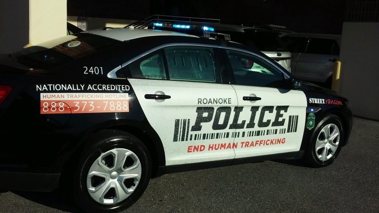 Trafficking Police Car