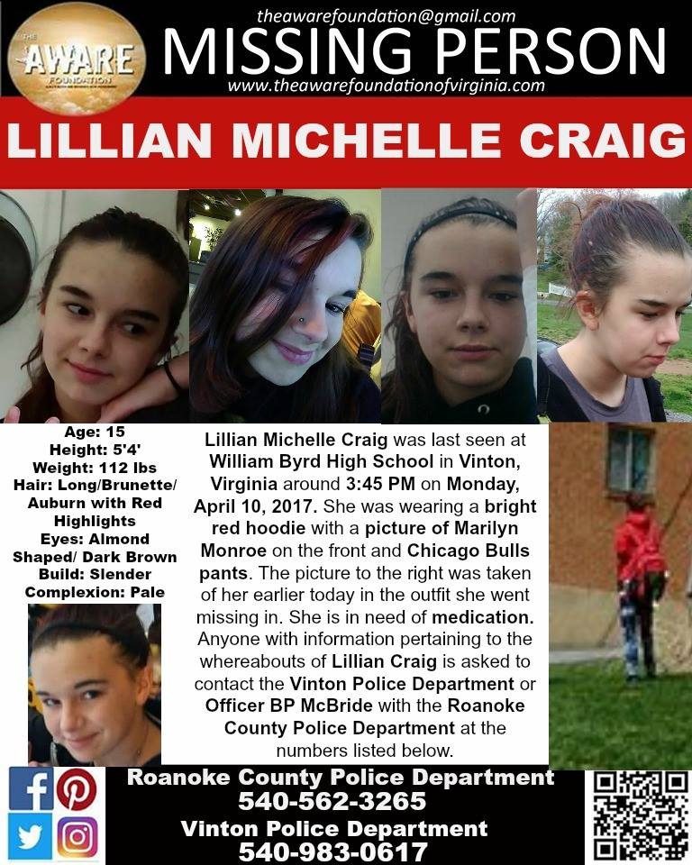 lillian craig missing