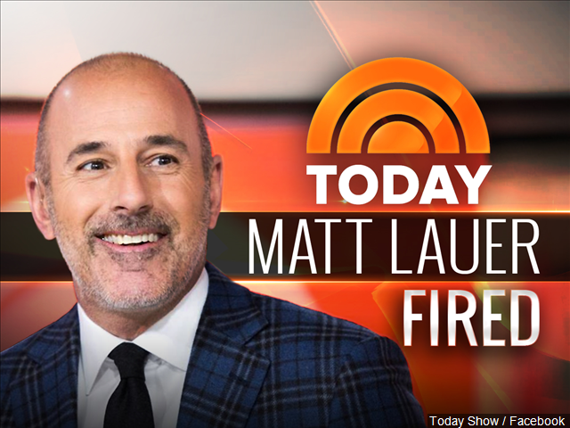 Matt Lauer Fired