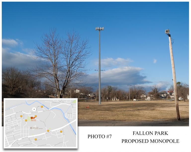 Fallen Park Wireless Tower_View from Fallen Park