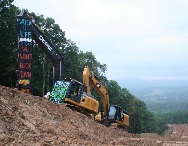 MVP Mounain Valley Pipeline Protest1