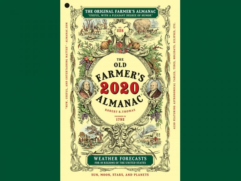 Old Farmers Almanac 2020