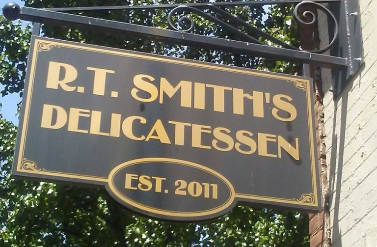 R.T. Smith's Deli Sign