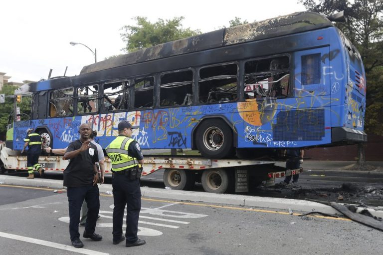 Richmond burned bus