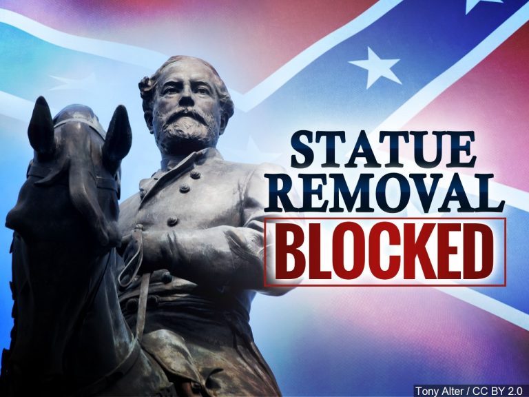 Lee Statue Removal Blocked