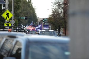 Trump Protest Trucks