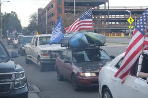 Trump Protest Trucks