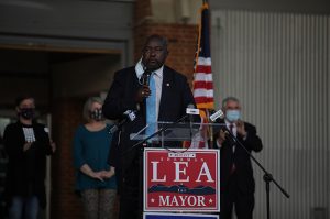 Roanoke Mayor Sherman Lea Sr.