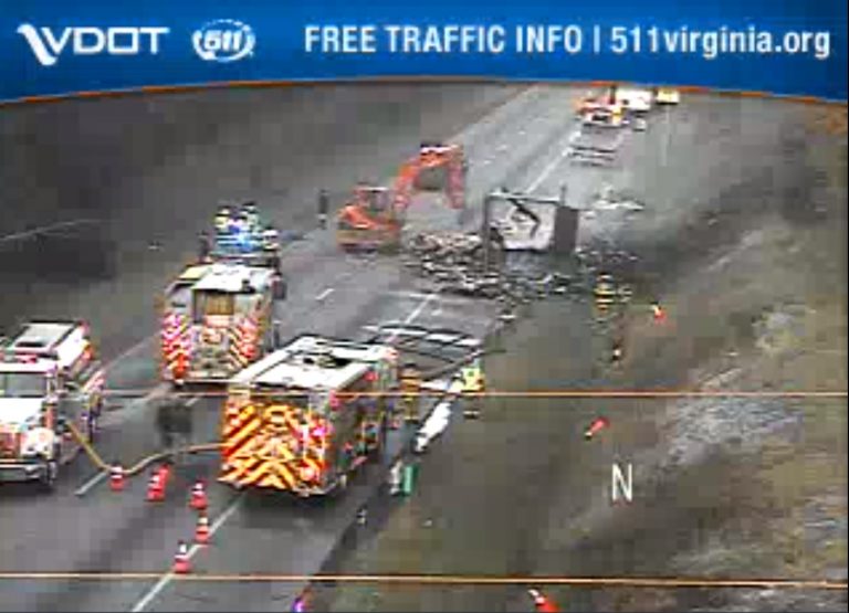 I-81 Vehicle Fire Lexington