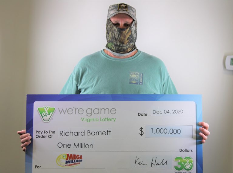 Richad Barnett lottery winner