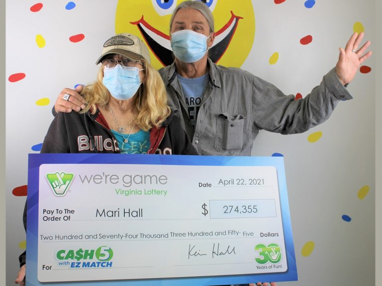 Mari Hall lottery winner