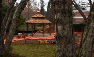 Gazebo has been rebuilt at the Community Arboretum at Virginia Western.