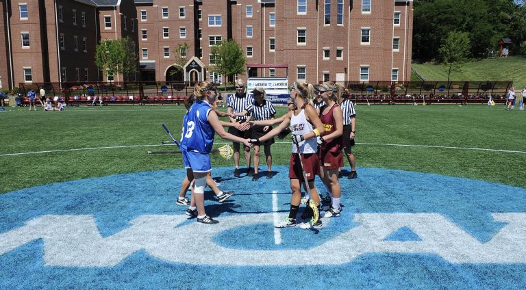 Handshake lacrosse