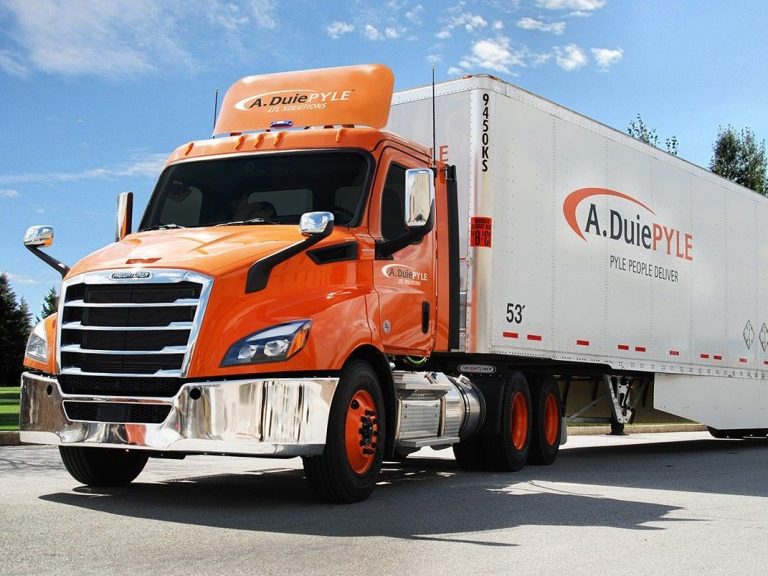 A Duie Pyle Truck