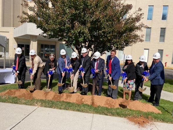 LewisGale NICU groundbreaking