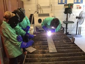 Welding as art – encouraging students to consider it as a trade
