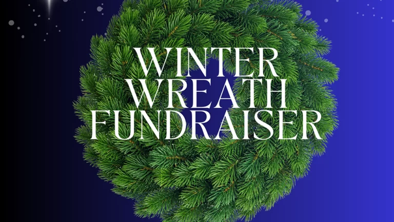 winter wreath fundraiser