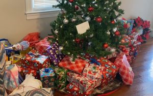 gifts under tree