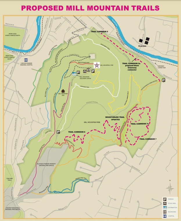 mill mt trails