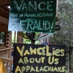 ‘Real hillbillies’ protest VP-pick J.D. Vance and his Radford visit