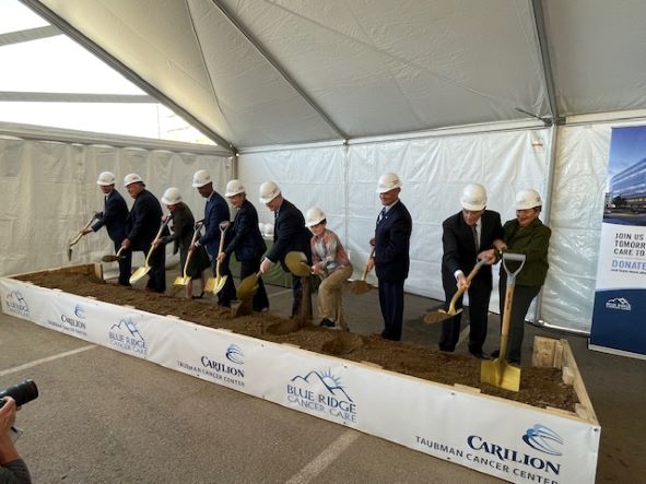 Carilion Cancer Center groundbreaking