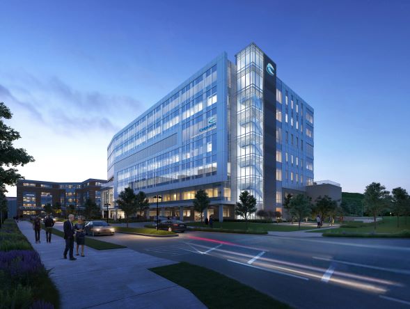 Carilion Cancer Center rendering