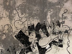 Original Mural behind the Strand Stage