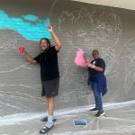 Melrose Mural #1 outside