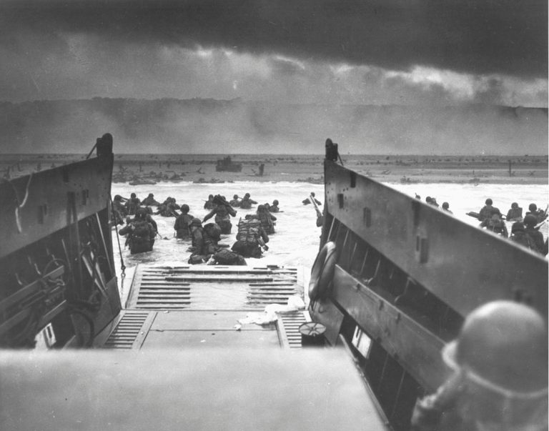 landing on Normandy