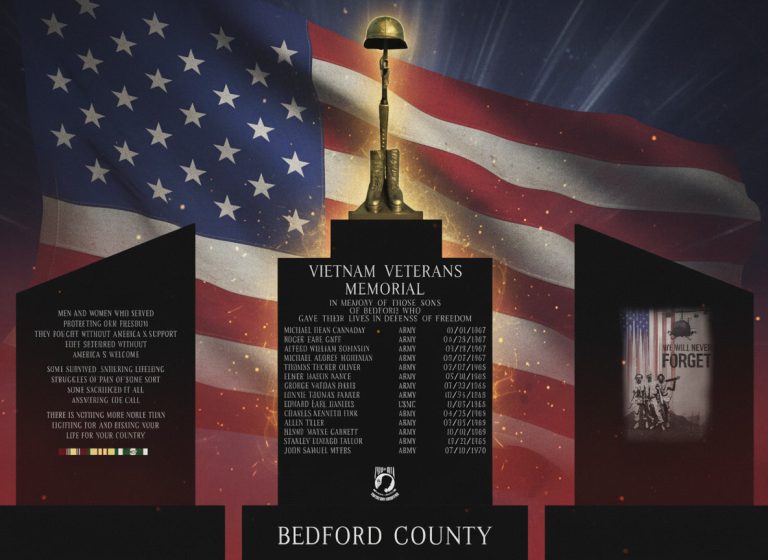 Vietnam Memorial Bedford
