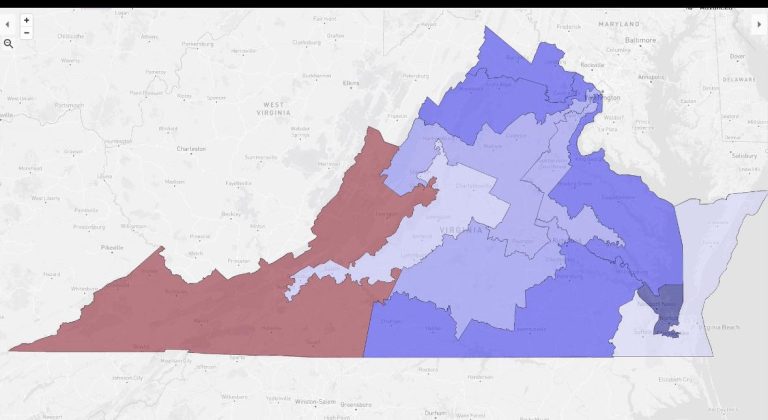 2026 Midterm Map Party Prediction