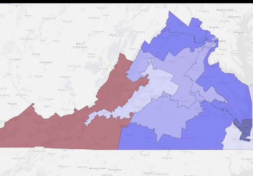 2026 Midterm Map Party Prediction