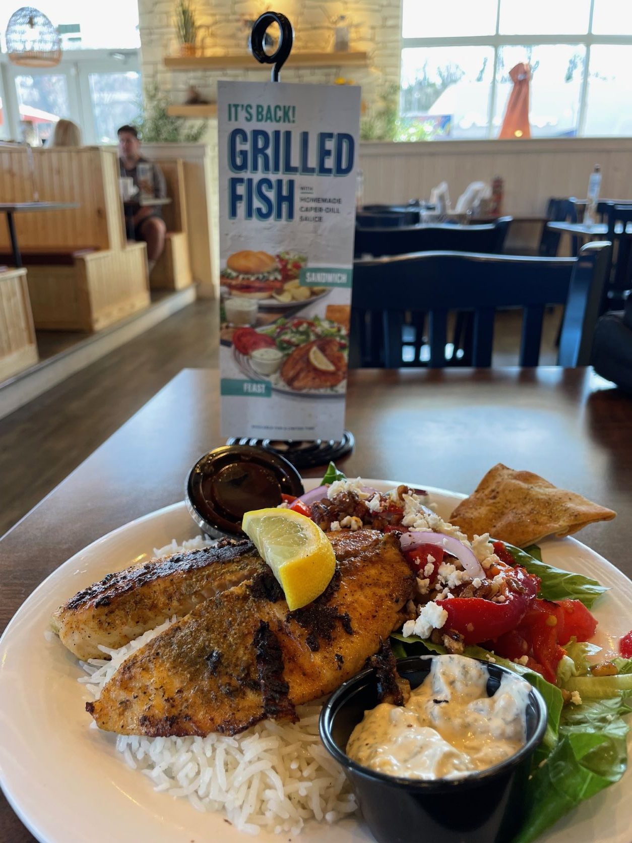 Fish for Lent – Taziki’s Mediterranean Restaurant on Franklin Road ...