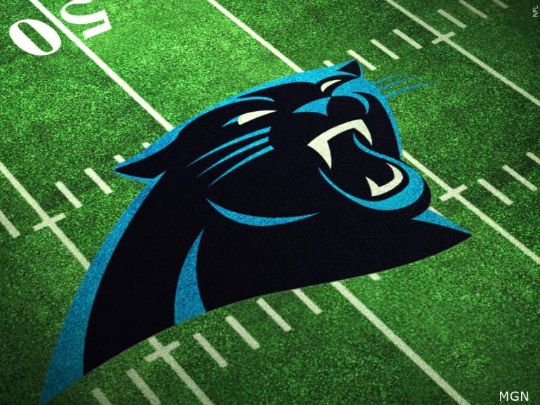 Carolina Panthers logo field